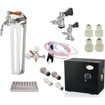 Výčepní technika LINDR.CZ Domácí hospoda Lindr AS-40 1x Naked nostalgie 2x naražeč tlakování CO2