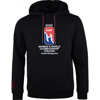 Pánská mikina Pánská mikina IIHF Women's World Championship Czechia MS 2025 Black Velikost: M