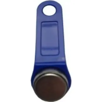 Přístupový čip Dallas RW1990 modrý, kontaktní (iButton), programovatelný, přepisovatelný