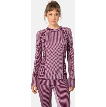 Funkční triko s dlouhým rukávem Kari Traa SMEKKER růžová barva, 622682 34X, vel. XL