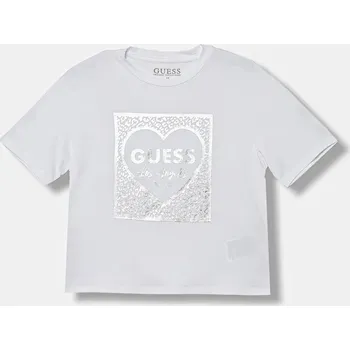 Dívčí tričko Dětské tričko Guess J5BI00.J1314.9BYA bílá 00X, vel. 125-135