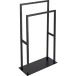 WENKO 26056100 - Stojan na ručníky RIVALTA 46x80 cm nerez/černá