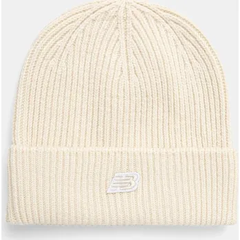 Čepice Čepice New Balance béžová barva, LAH53008PEF 01X, vel. ONE SIZE