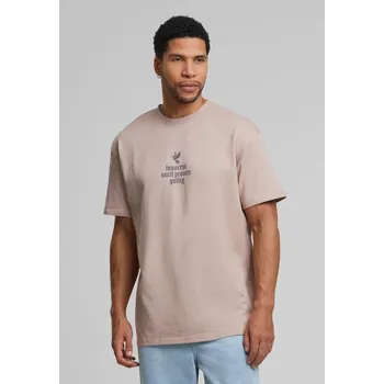 Pánské oblečení Justice Oversize Tee dukrose Mister Tee krémová 2576338