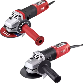 úhlová bruska FLEX AKCE LBE 17-11 125 + L 12-11 125, Sada úhlových brusek 1700 W a 1200 W, 125 mm