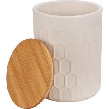 Dóza na potraviny WENKO 54222100 - Box MAYA 13x17 cm bílá/hnědá