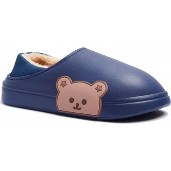 Dámské pantofle Dámské Pantofle Zateplené Gumové Vodotěsné Domácí Bamboše Papuče 36/37