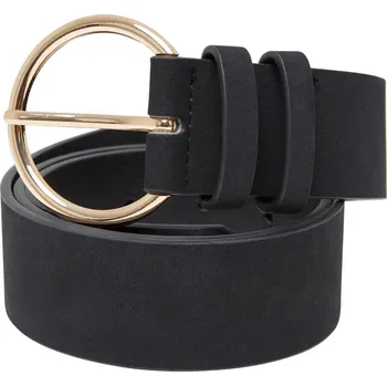 Opasek Pásek Basic Suede PU Belt černý Urban Classics šedá 2867643