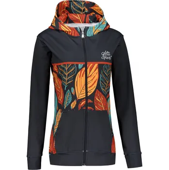 Dámská mikina Dámská mikina na zip premium ALTISPORT VOJ/ALW061MI02 ORANŽOVÁ/MODRÁ S