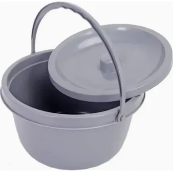 Toaletní křeslo Nádoba toaletní plastová s víkem