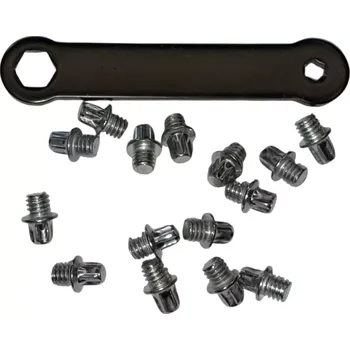 Piny k pedálům P2R 14ks 1ks klič na piny