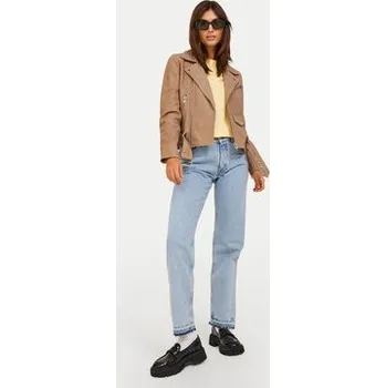 JJXX Kožená bunda Holly 12200286 Hnědá Regular Fit XL