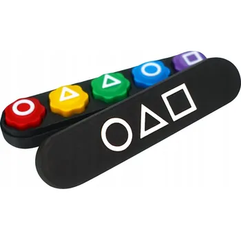 Příslušenství k deskovým hrám KOSTIČKY PRO KOREJSKOU HRU GONGGI SQUID GAME BOX TĚŽKÉ KOSTKY 4g CONGGI