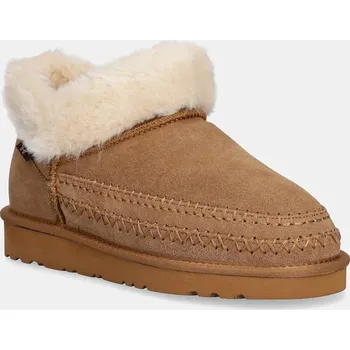 Dívčí sněhule Semišové sněhule Answear.LAB AW.25.14.A hnědá 82X, EUR 37