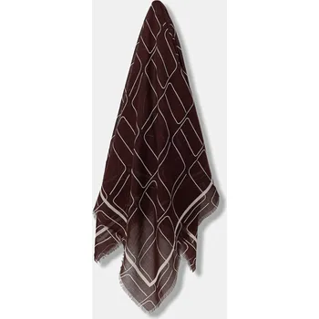 Šála Šála s příměsí vlny MM NEVADA 2526546018600 burgundské 93X, vel. ONE SIZE