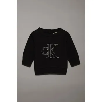 Dámské oblečení Kojenecký svetr Calvin Klein Jeans IN0IN00234.9BYA černá 99X, vel. 80