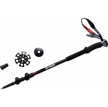 Trekingová hůl Hole HAVEN Trekking LEVERISIMO černé HR67265