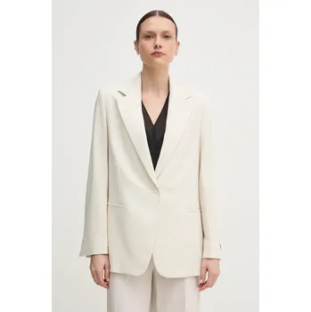 Dámské sako Sako Calvin Klein K20K208240 béžová 01X, vel. 34