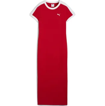 Dámské šaty Dámské Šaty PUMA T7 DRESS 63214011 – Červená M