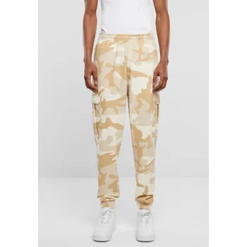 Pánské tepláky Camo maskáčové Urban Classics krémová 2821787