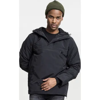 Pánské oblečení Polstrovaná přetahovací bunda černá Urban Classics černá | šedá | kaki 1753984