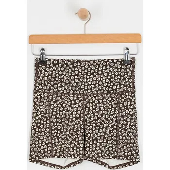 Dámské kalhoty RVCA Va Essential Pocket Short II (java) S, hnědá