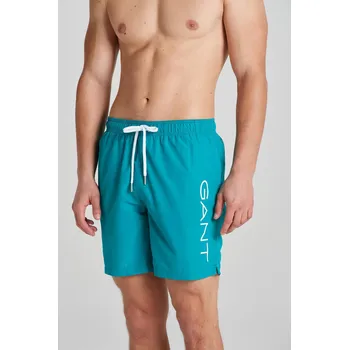 Pánské plavky PLAVKY GANT LIGHTWEIGHT SWIM SHORTS OCEAN TURQUOSIE