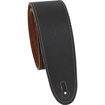 Kytarový popruh PERRI'S LEATHERS 6626 Reversible Leather & Suede Brown
