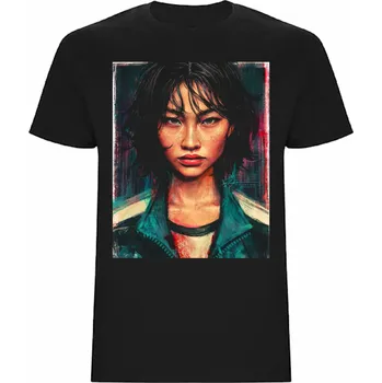 Pánské tričko Bavlněné tričko Squid Game Kang Sae-byeok Velikost: 146/152 - 11/12