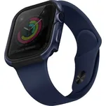 UNIQ Valencia kovové pouzdro Apple Watch (44mm) modré