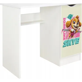 Obdélníkový psací stůl Leomark 90 x 50 x 77 cm bílý