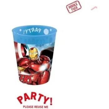 Kelímek udržitelný - Avengers 250ml/4ks