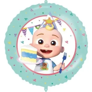 Balónek Kruh - Cocomelonovi narozeniny 46cm fóliový balónek