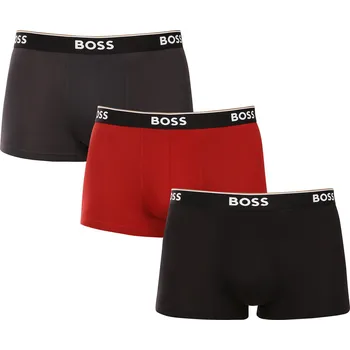 Boxerky 3PACK pánské boxerky BOSS vícebarevné (50531684 966) S Možnost vrácení zboží ZDARMA do 120 dnů!