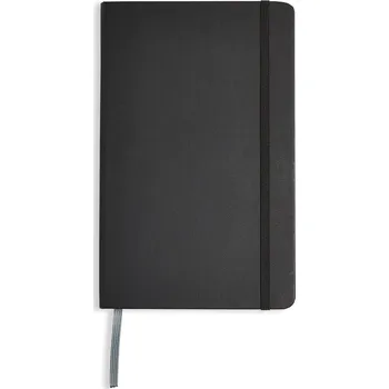 Zápisník Amazon Basics klasický linkovaný zápisník 240 stran černý