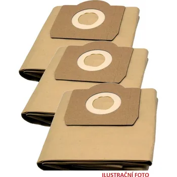 Průmyslový vysavač Sáčky do vysavače, sada 3ks, papír, pro vysavač Strend Pro MWD206S 119674