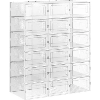 Konferenční stolek Modulární regál s přihrádkami BOXIFY bílá