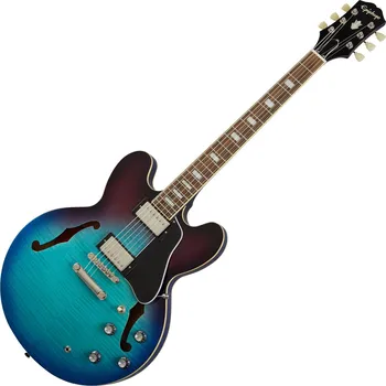 Elektrická kytara Epiphone ES-335 Figured Blueberry Burst Semiakustická kytara