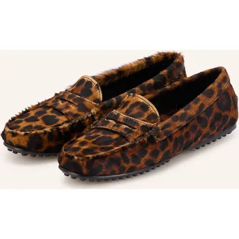 Dámské mokasíny Lilienfels Dámské Slippery, hnědá / černá, 40