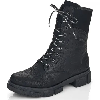 Dámské kozačky Dámská kotníková obuv zimní RIEKER DZ Y7128-00 membrána TEX černá 37