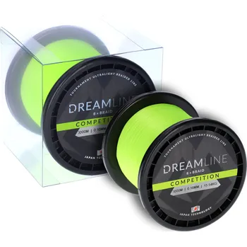 Mikado Pletená Šňůra Dreamline Competition 0.20mm/20.83kg/3000m Fluo Zelená 1 Cívka
