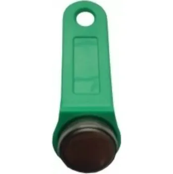 Přístupový čip Dallas TM1990 zelený iButton nepřepisovatelný, pro čtení