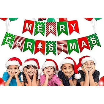 Plakát Vánoční banner "Merry Christmas"