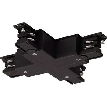 Svítidlo SLV - BIG WHITE Spojka X pro 3fáz. přípojnici S-TRACK, černá - BIG WHITE (SLV) LA 175150