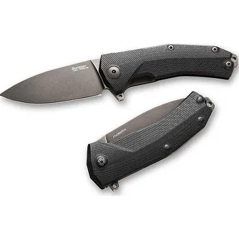turistický batoh LionSTEEL Kur Liner Lock G10 Black Handle Black Wash