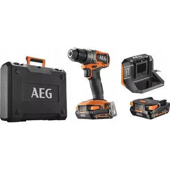 Vrtačka AKU VRTAČKA + 2x2.0Ah + NABÍJEČKA SADA BS18SBL2-202C AEG