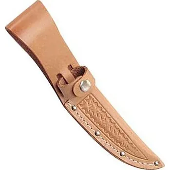 turistický batoh Pouzdro z kůže světlé na nůž 4