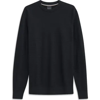 Pánské oblečení Bugatti pánský svetr s kašmírem 7400 85523D 390 Modrá XXL