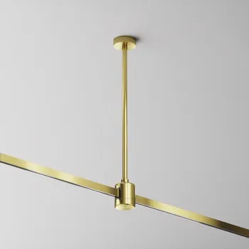 Bodové svítidlo MAYTONI Stropní držák s prodlužovací spojkou 300 mm mosaz hliník pro magnetickou lištu 24V Flarity - MAYTONI M TRA158C-IPC1-BS