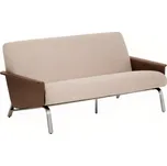 Kave Home Světle hnědá ořechová dvoumístná pohovka Amsen 165 cm